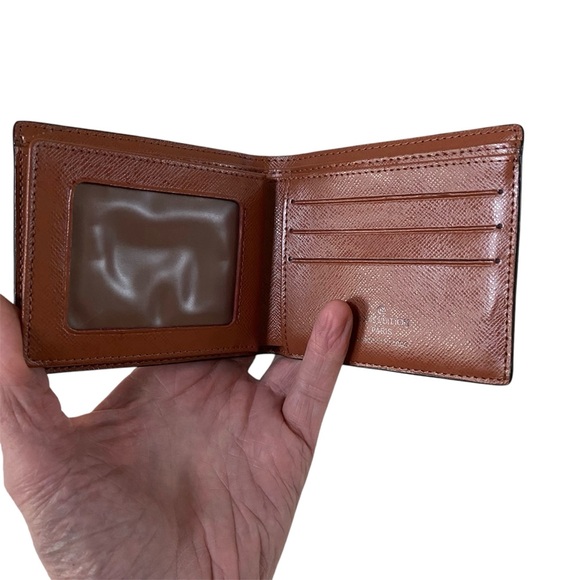 LOUIS VUITTON MEN’S RARE VINTAGE MONOGRAM WALLET NWOT - Picture 14 of 16